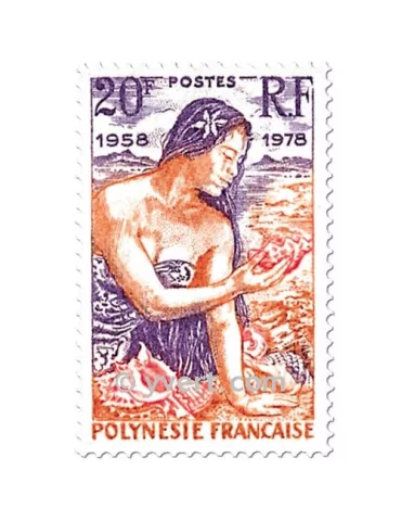 n° 121/123 - Timbre Polynésie Poste 2