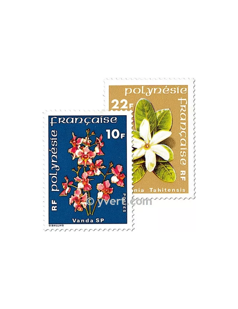 n° 128/129 - Timbre Polynésie Poste