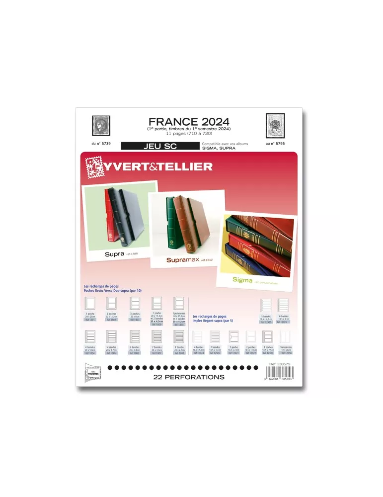 FRANCE SC : 2024 - 1ER SEMESTRE (JEUX AVEC POCHETTES)