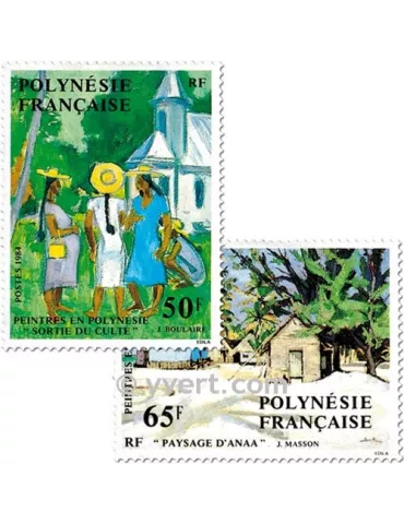 n° 223/226 - Timbre Polynésie Poste 2