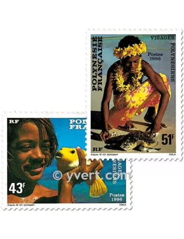 n° 249/251 - Timbre Polynésie Poste 2