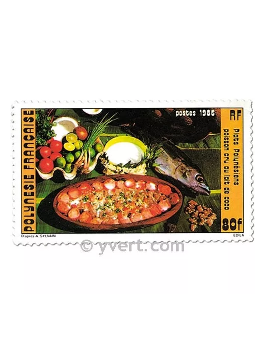 n° 261/262 - Timbre Polynésie Poste