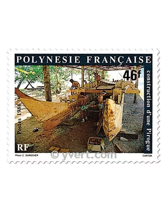 n° 266/267 - Timbre Polynésie Poste