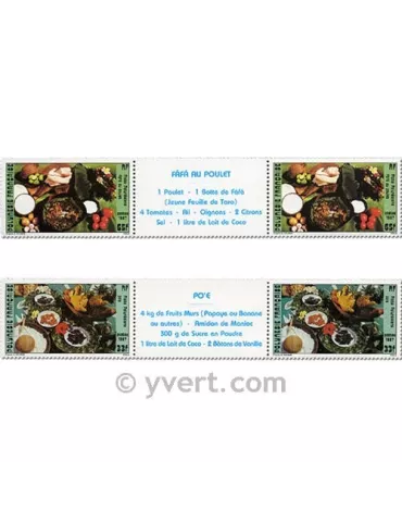 n° 278A/279A - Timbre Polynésie Poste 2