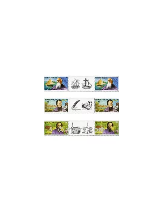 n° 292A/294A - Timbre Polynésie Poste