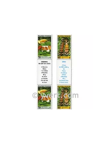 n° 295A/296A - Timbre Polynésie Poste