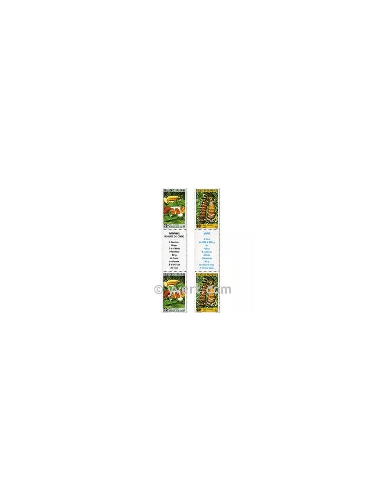 n° 295A/296A - Timbre Polynésie Poste