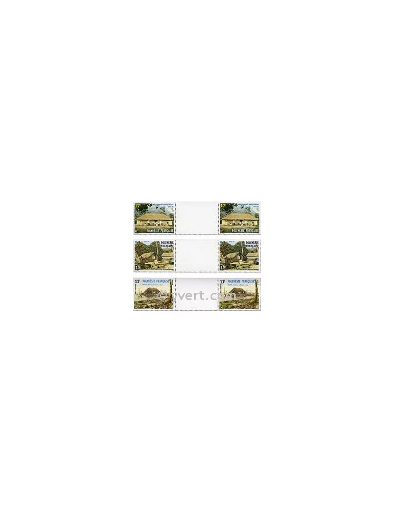 n° 299A/301A - Timbre Polynésie Poste