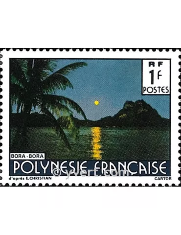 n° 321 - Timbre Polynésie Poste 2