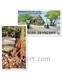 n° 326/327 - Timbre Polynésie Poste