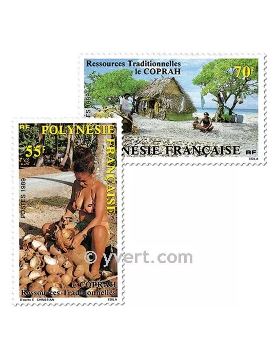 n° 326/327 - Timbre Polynésie Poste