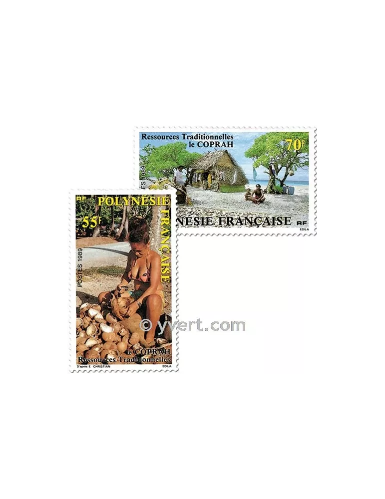 n° 326/327 - Timbre Polynésie Poste