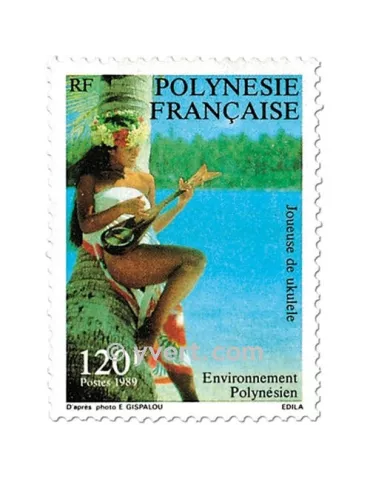 n° 331/332 - Timbre Polynésie Poste 2