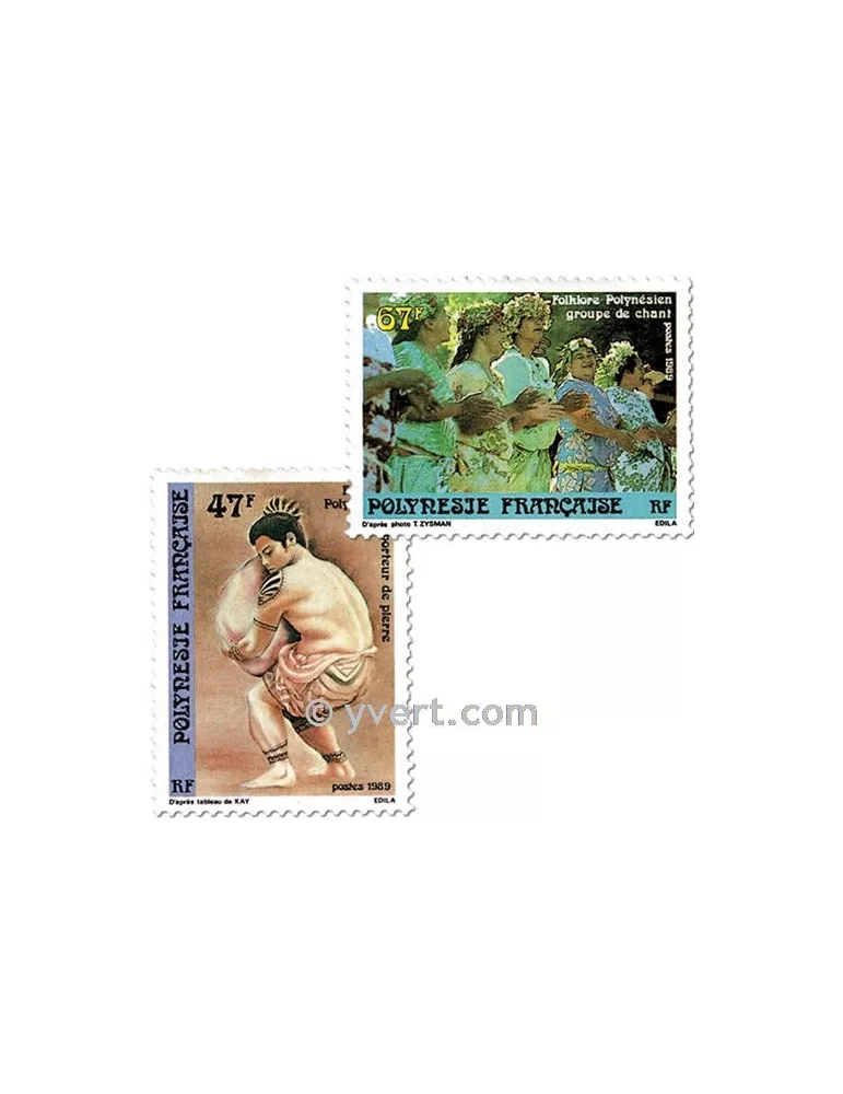 n° 333/335 - Timbre Polynésie Poste