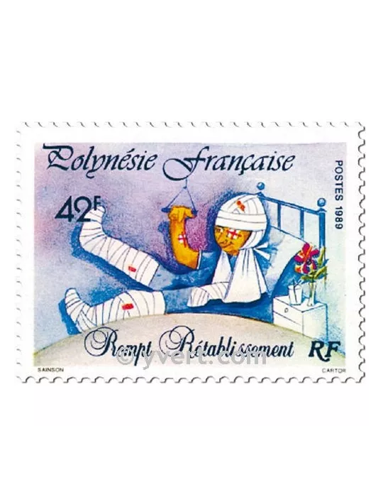 n° 338/342 (BF 16) - Timbre Polynésie Poste