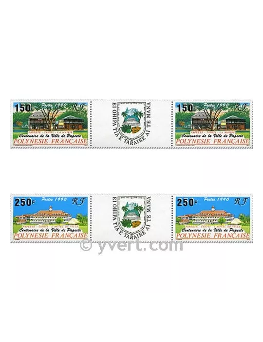 n° 358A/359A - Timbre Polynésie Poste