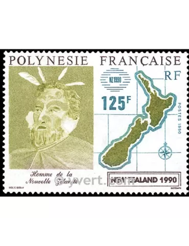 n° 363 - Timbre Polynésie Poste 2