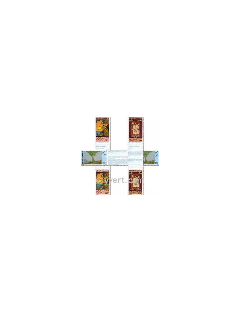 n° 368A/370A - Timbre Polynésie Poste