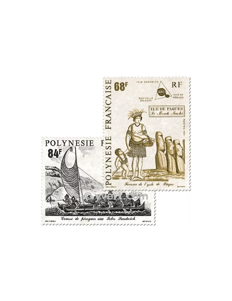 n° 379/381 - Timbre Polynésie Poste