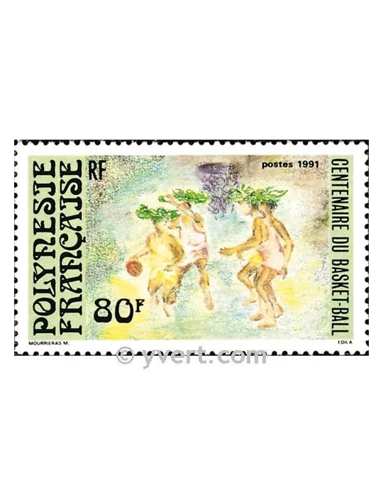 n° 382 - Timbre Polynésie Poste