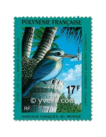 n° 383/384 - Timbre Polynésie Poste 2