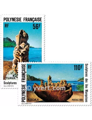 n° 386/388 - Timbre Polynésie Poste 2