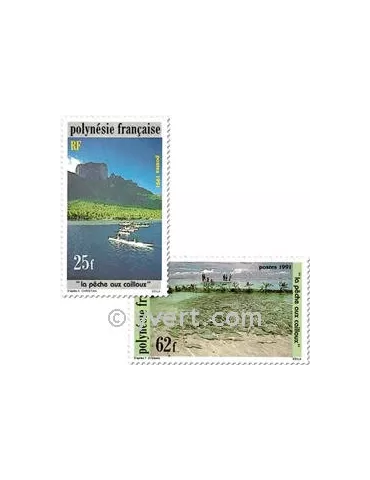 n° 390/392 - Timbre Polynésie Poste
