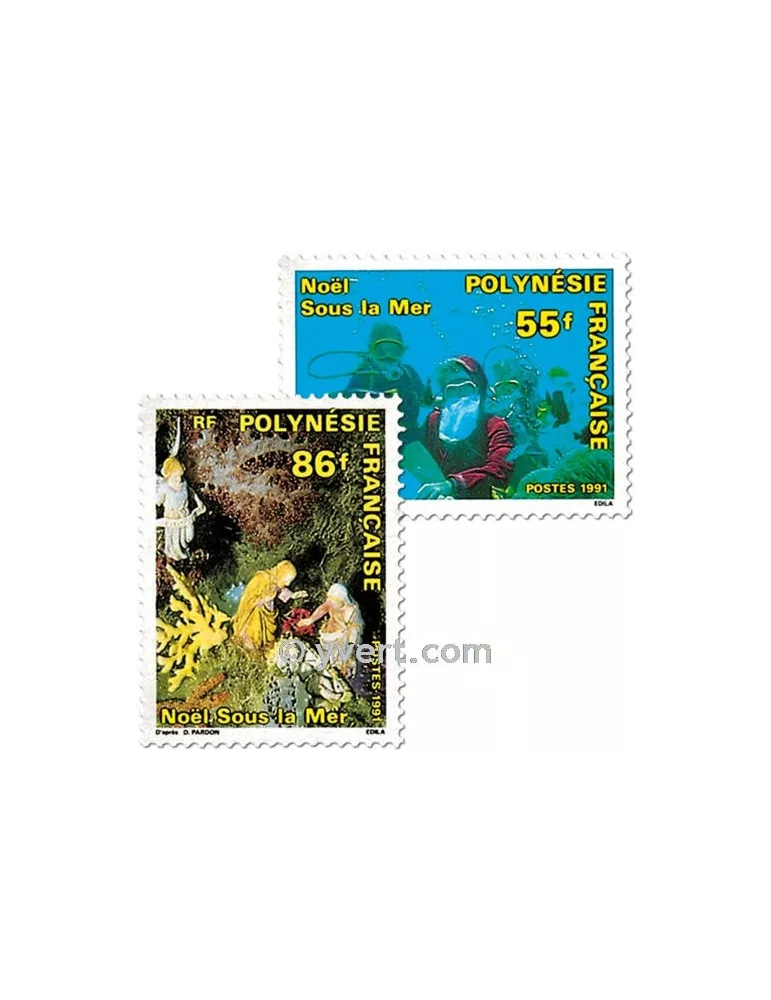 n° 396/398 - Timbre Polynésie Poste