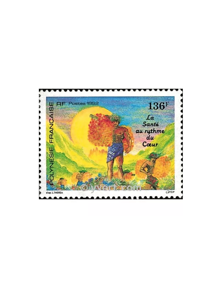 n° 408 - Timbre Polynésie Poste