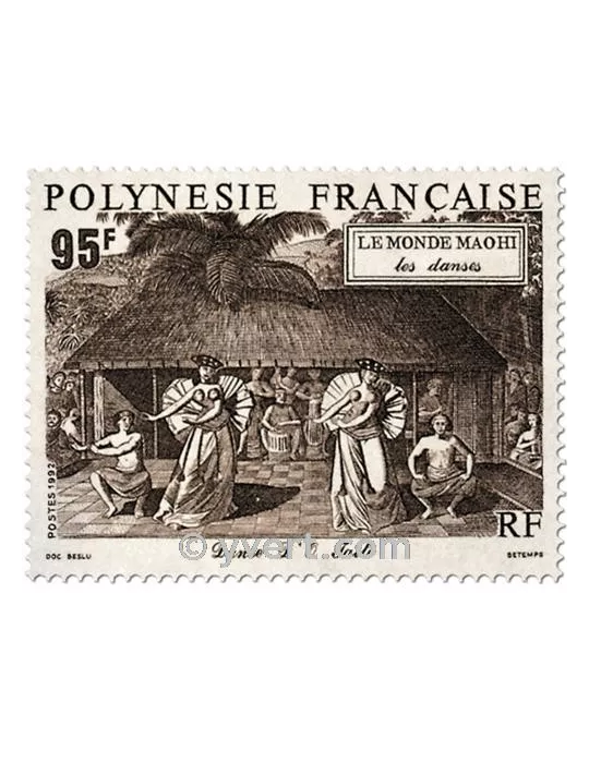 n° 410/412 - Timbre Polynésie Poste