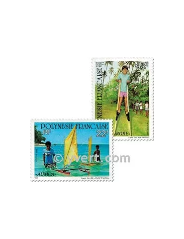 n° 415/417 - Timbre Polynésie Poste