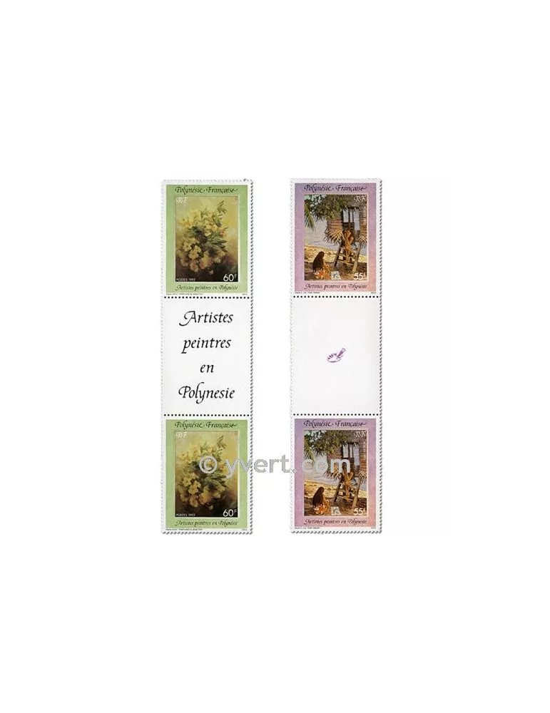 n° 422A/425A - Timbre Polynésie Poste