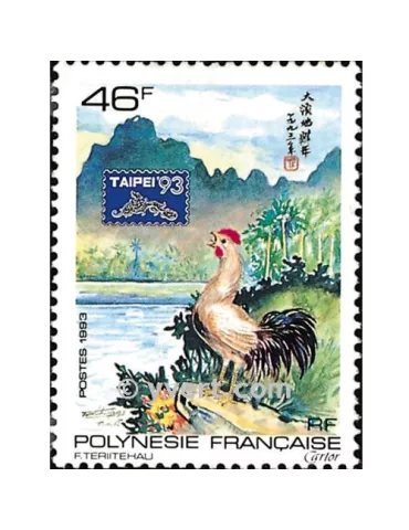 n° 439 - Timbre Polynésie Poste 2