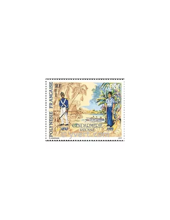 n° 443 - Timbre Polynésie Poste