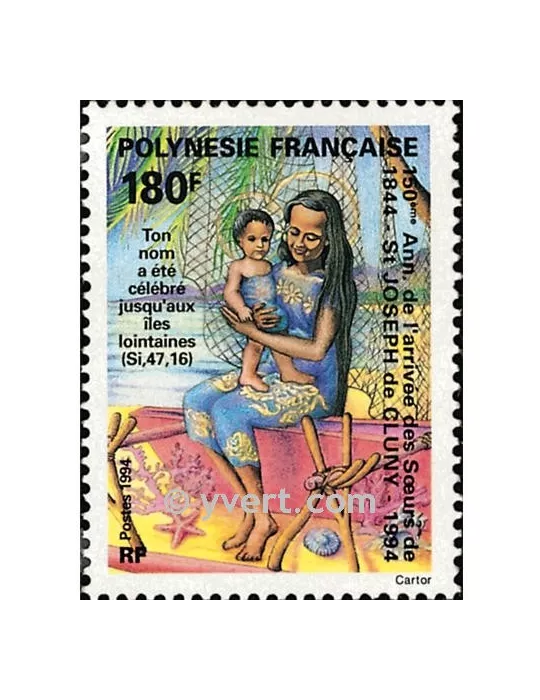 n° 454 - Timbre Polynésie Poste