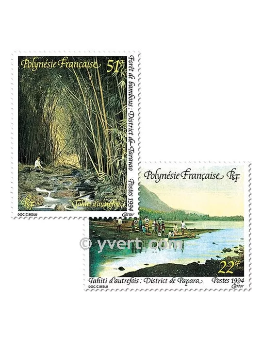 n° 459/461 - Timbre Polynésie Poste