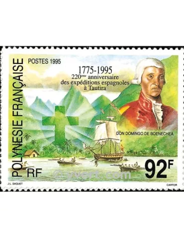 n° 473 - Timbre Polynésie Poste 2