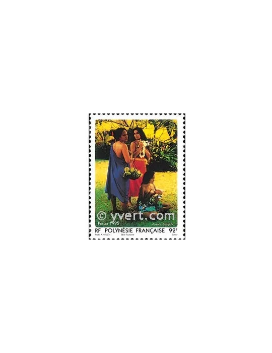 n° 474 - Timbre Polynésie Poste