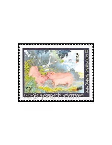 n° 480D - Timbre Polynésie Poste