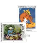 n° 494/497 - Timbre Polynésie Poste