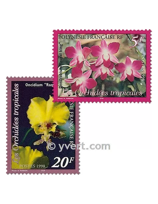 n° 560/563 - Timbre Polynésie Poste