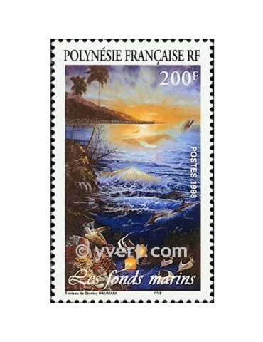 n° 570 - Timbre Polynésie Poste 2