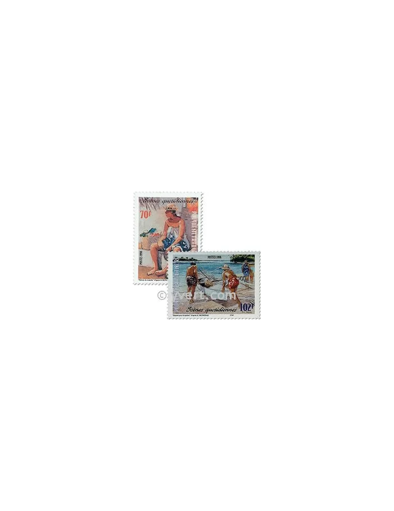 n° 574/577 - Timbre Polynésie Poste