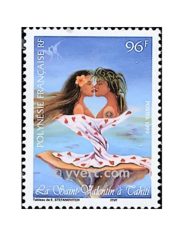 n° 578 - Timbre Polynésie Poste 2