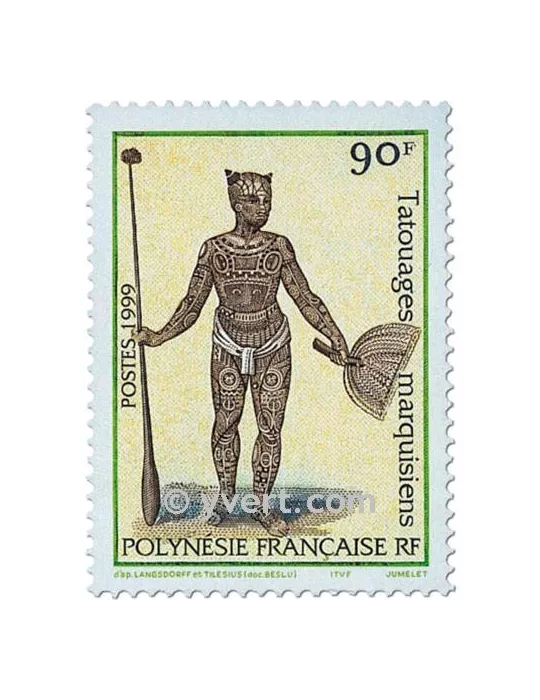 n° 584/585 - Timbre Polynésie Poste