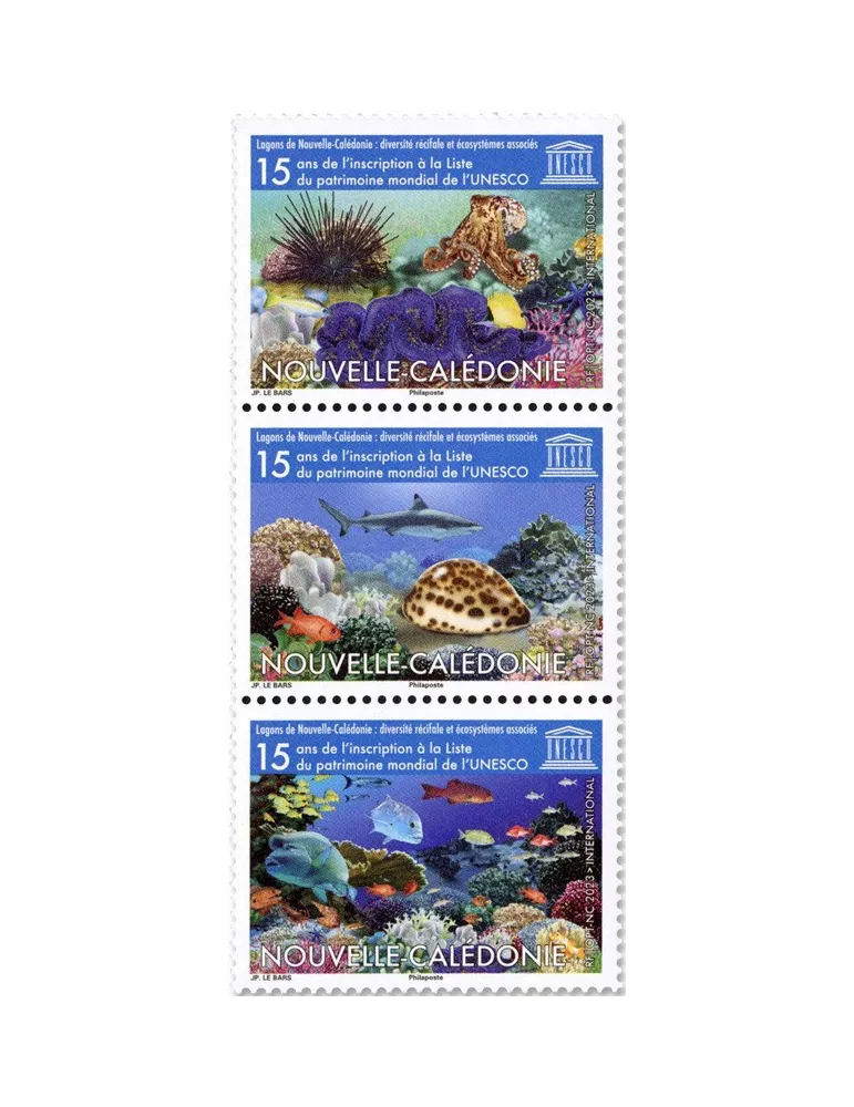 n° 1460/1462 - Timbre Nelle Calédonie Poste
