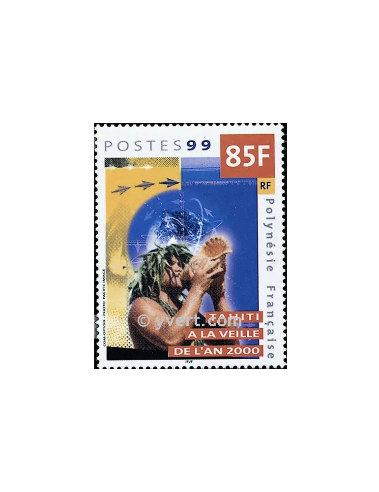 n° 608 - Timbre Polynésie Poste