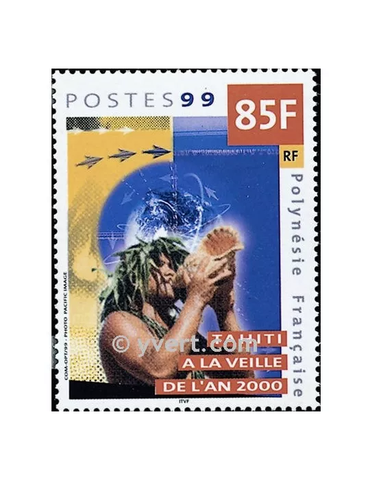 n° 608 - Timbre Polynésie Poste