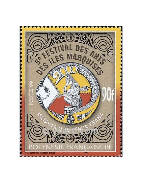 n° 609 - Timbre Polynésie Poste