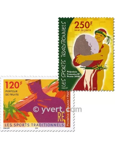 n° 625/626 - Timbre Polynésie Poste 2